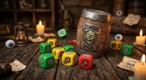 Zombie Dice – säännöt, todennäköisyydet ja taktiikka